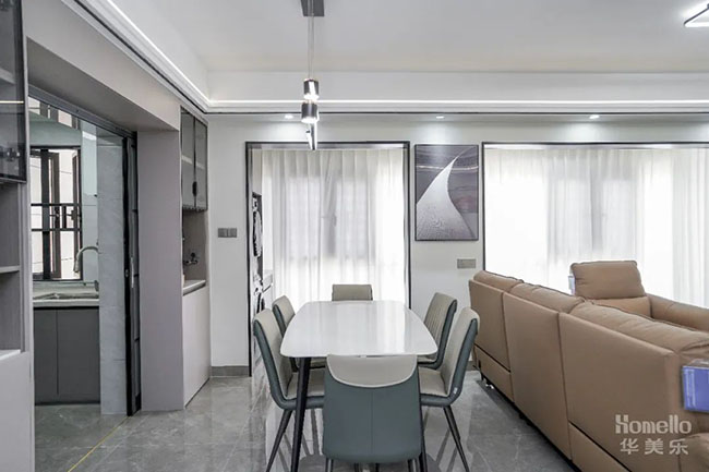 80㎡極簡(jiǎn)風(fēng)二居室，用低預(yù)算打造高級(jí)又舒適的樂居